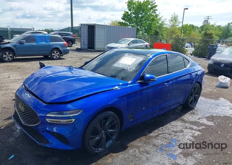 2023 Genesis G70 2.0T Awd из США, поврежденный, VIN KMTG34TA2PU115639